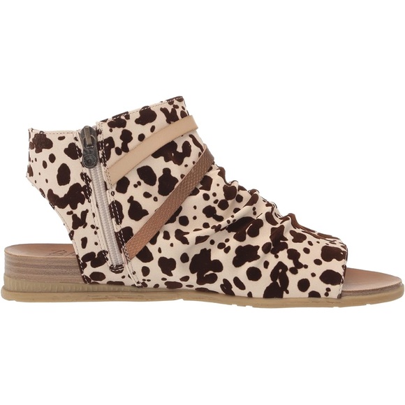 Blowfish Women's Brown and Cream Sandals - Picture 5 of 6